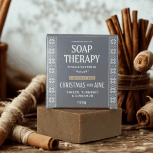 Handcrafted natural soap for skincare.